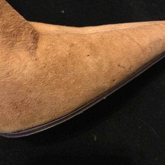 EUC ✨Dolce and Gabbana Tan and Black Suede Bootie - Picture 11 of 12